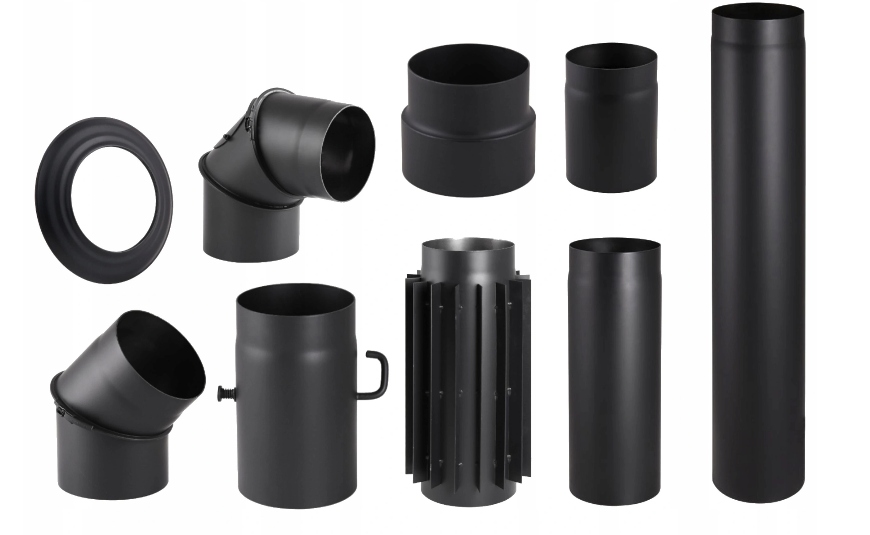 RURA PIECOWA KOMINOWA FI 130mm ŻAROODPORNA 25cm Kod producenta RURA PIECOWA FI 130mm