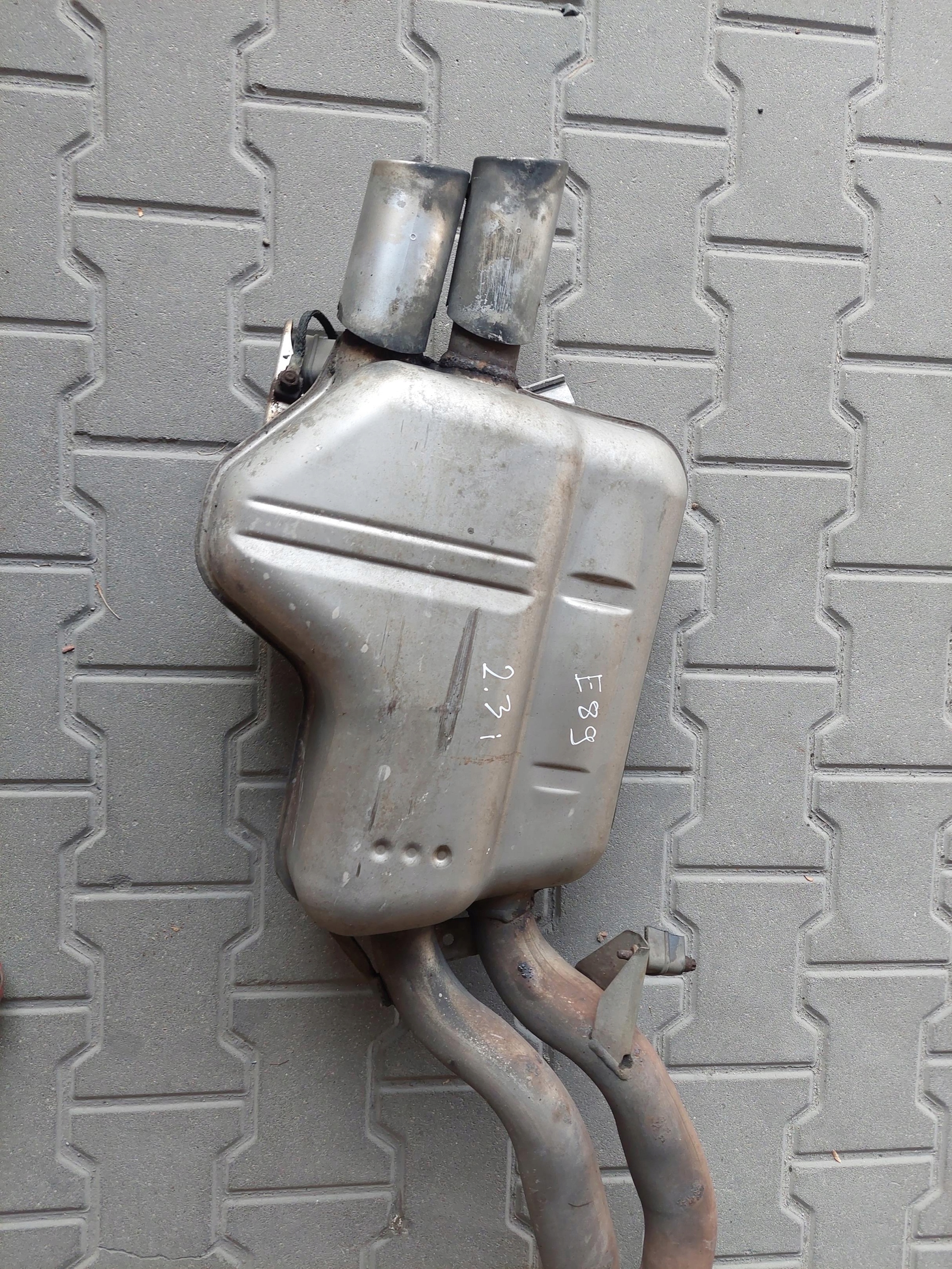muffler, exhaust 7586708 BMW Z4 E89 2.3 and