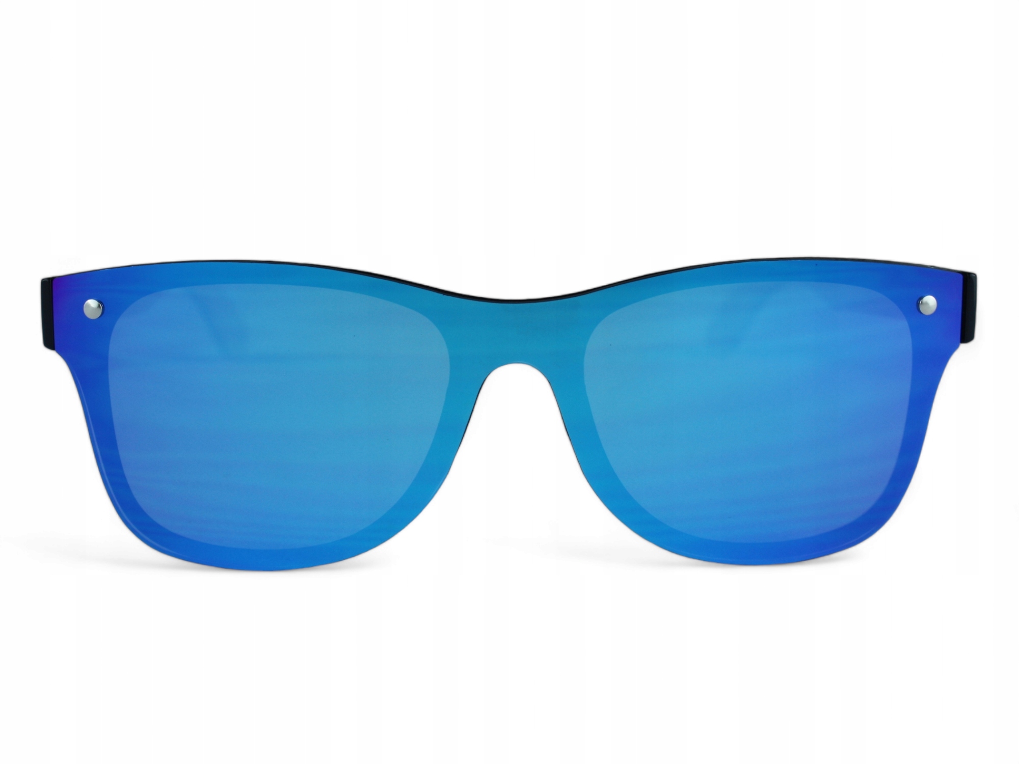 OKULARY PRZECIWSŁONECZNE UV400 DREWNIANE BAMBUSOWE ZESTAW LECERTO Model Babmoo blue