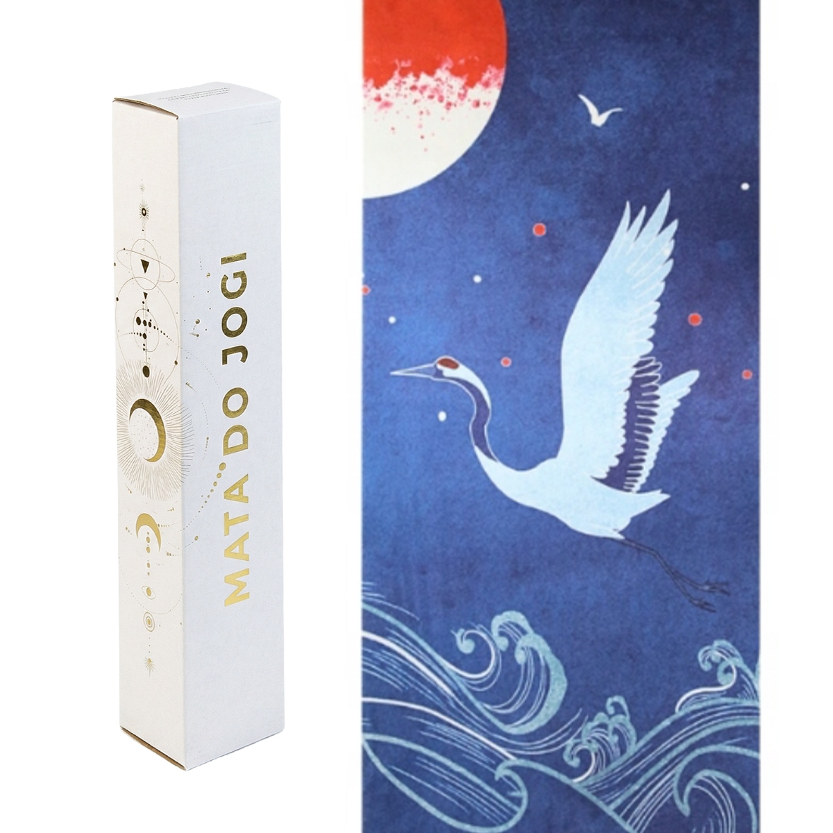 Piękna Mata Premium Do Jogi Ćwiczeń Stabilna Zamszowa Miękka 4 MM Ze Wzorem