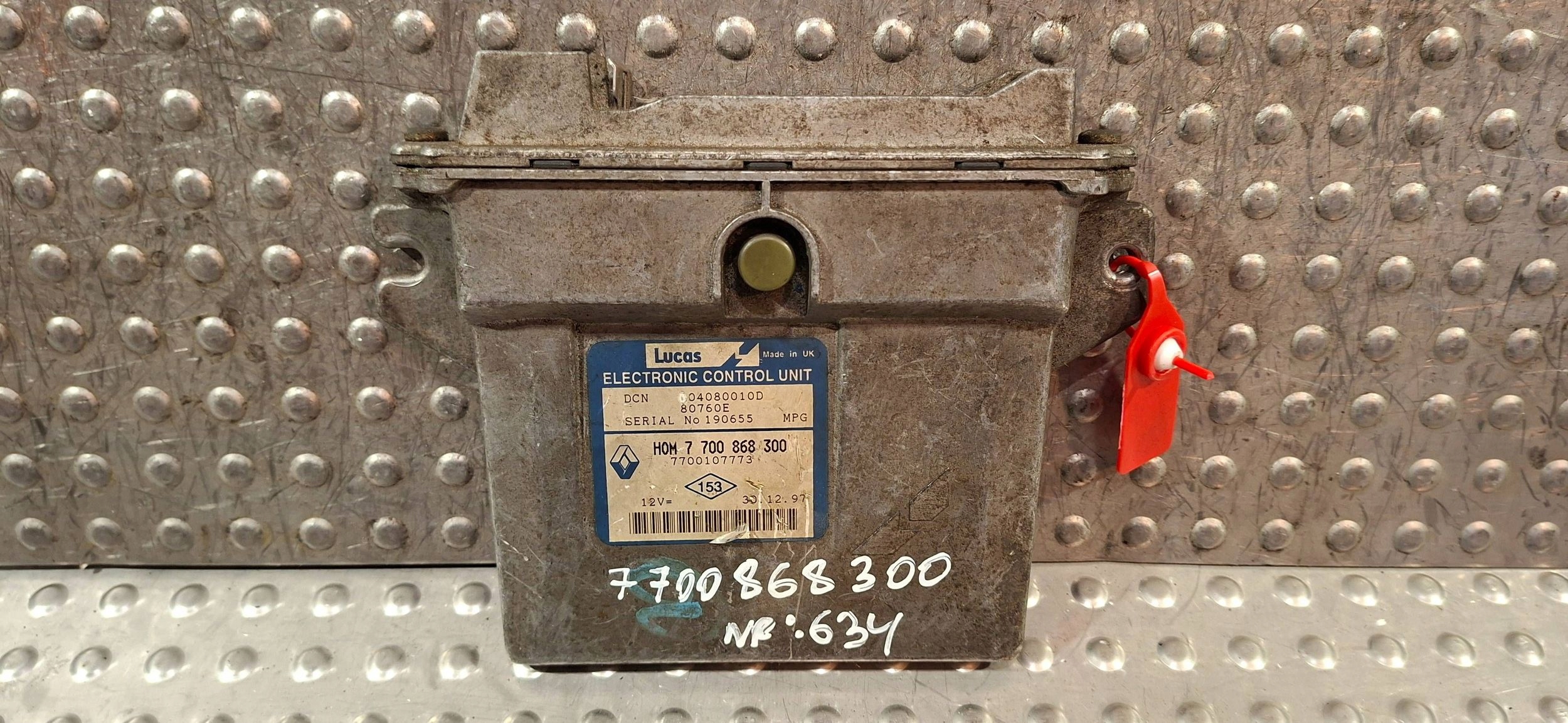 computer 7700107773 7700868300 RENAULT CLIO II KANGOO 1.9 D