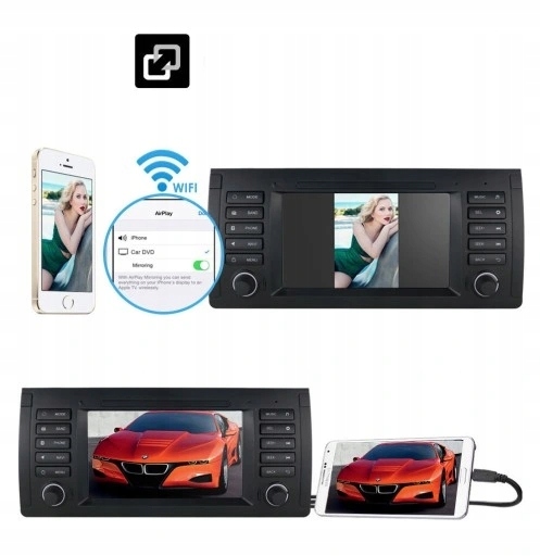 RADIO GPS BT BMW E53 E39 M5 X5 ANDROID 4/32GB SIM Marka inna