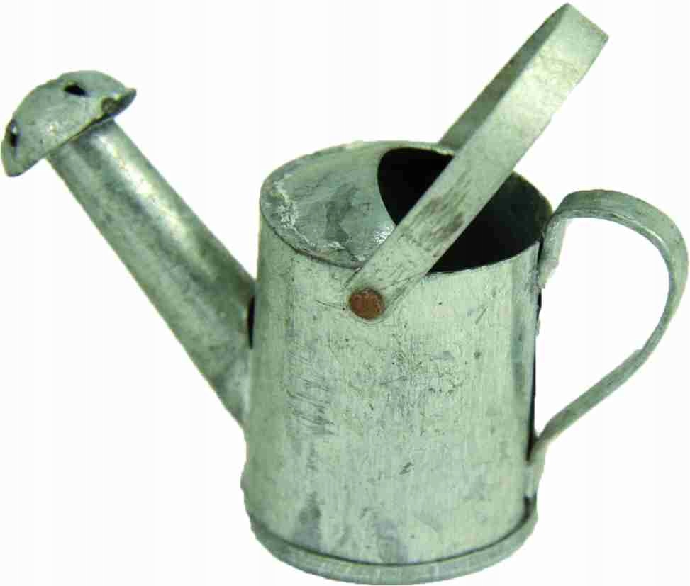 

Konewka metalowa- 4,5cm wys. do fig o wys. 11-14cm