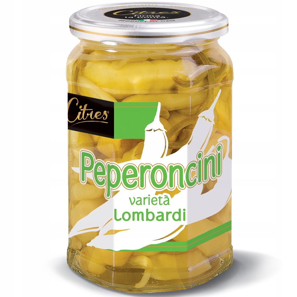 Levně Papričky Lombardi v octu 260 g Citres