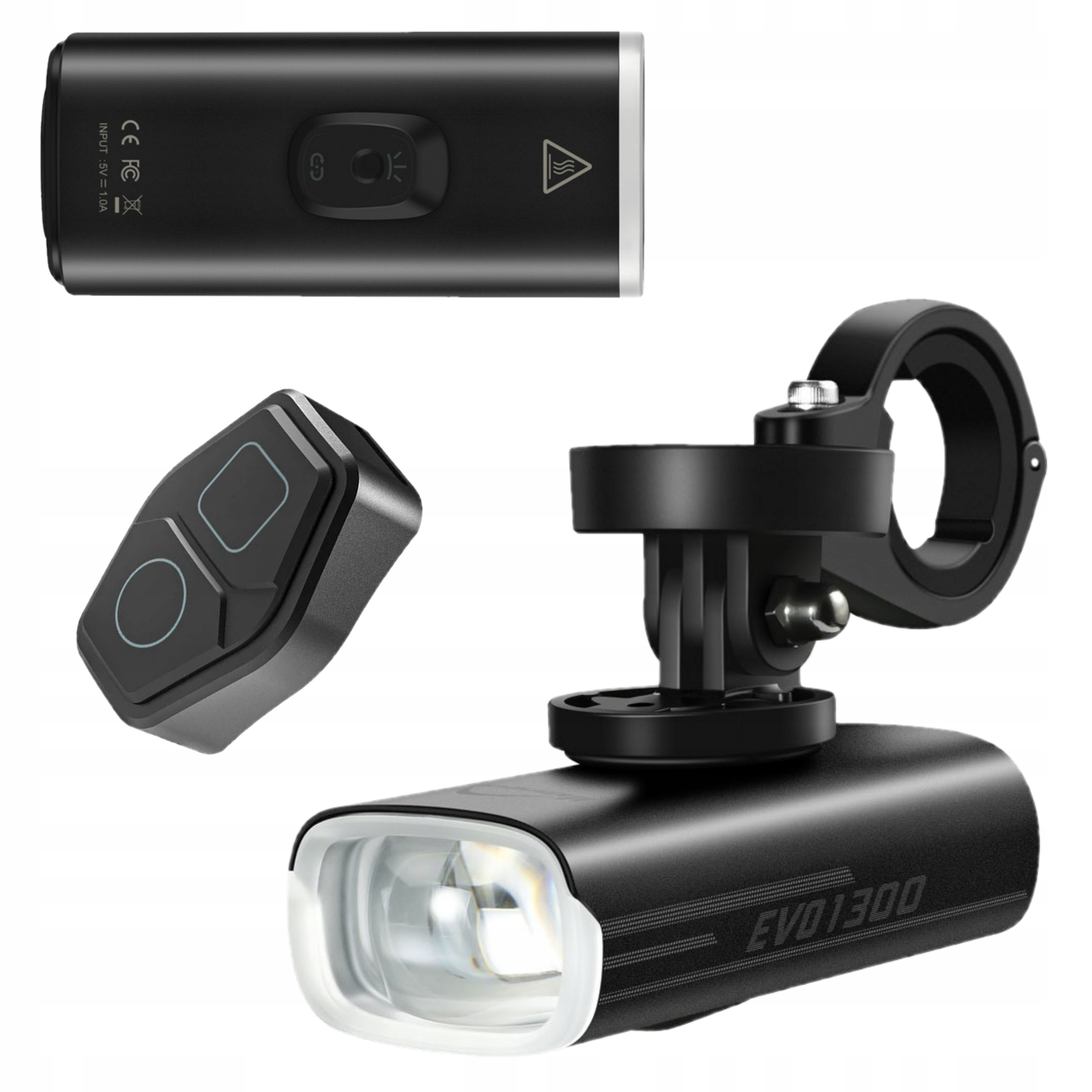 Lampka Rowerowa Przednia Magicshine Evo 1300 Usb Pilot I Uchwyt Garmin