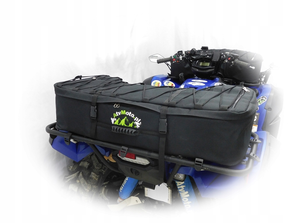 Torba kufer na quada ATV na tyl czarna Weight with packaging 2 kg