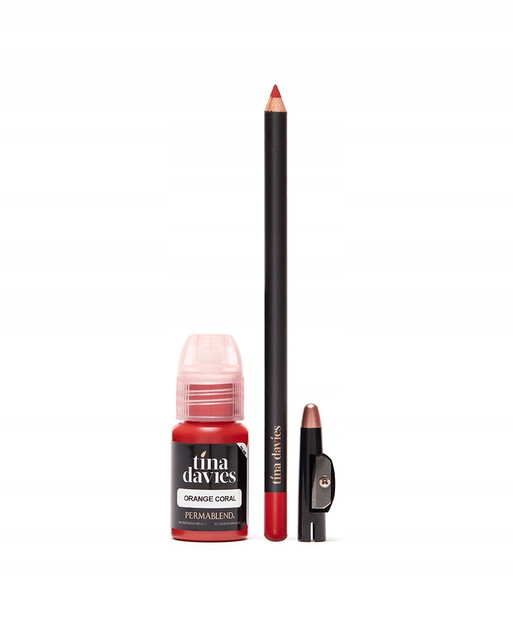 Pigment Pmu Perma Blend Tina Davies Lip Duo Orange Coral tužka na rty