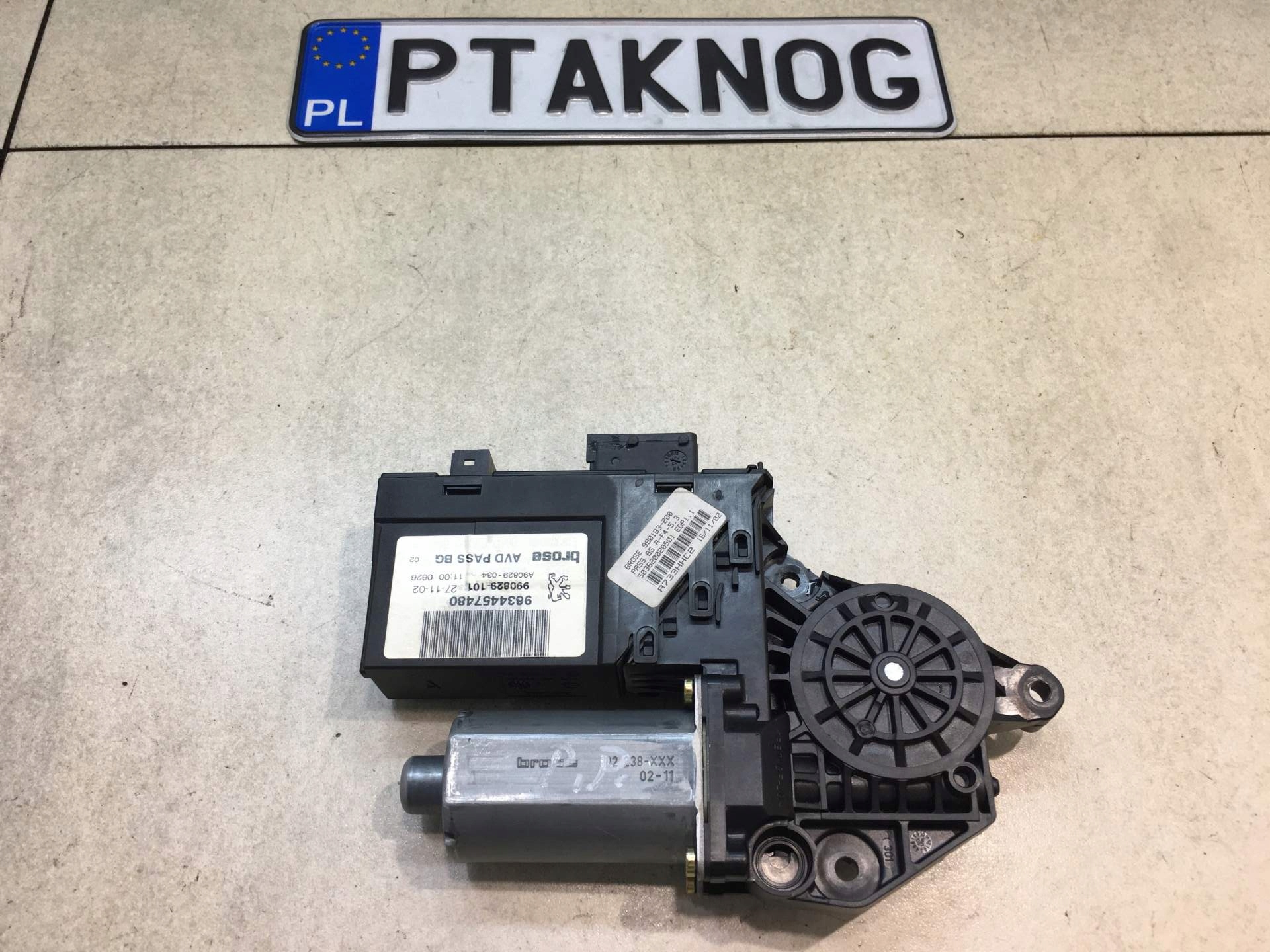 mini motor windows right front 307 9634457480