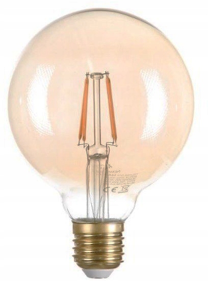 

Żarówka Led E27 Filament 8W Edison Ozdobna G95