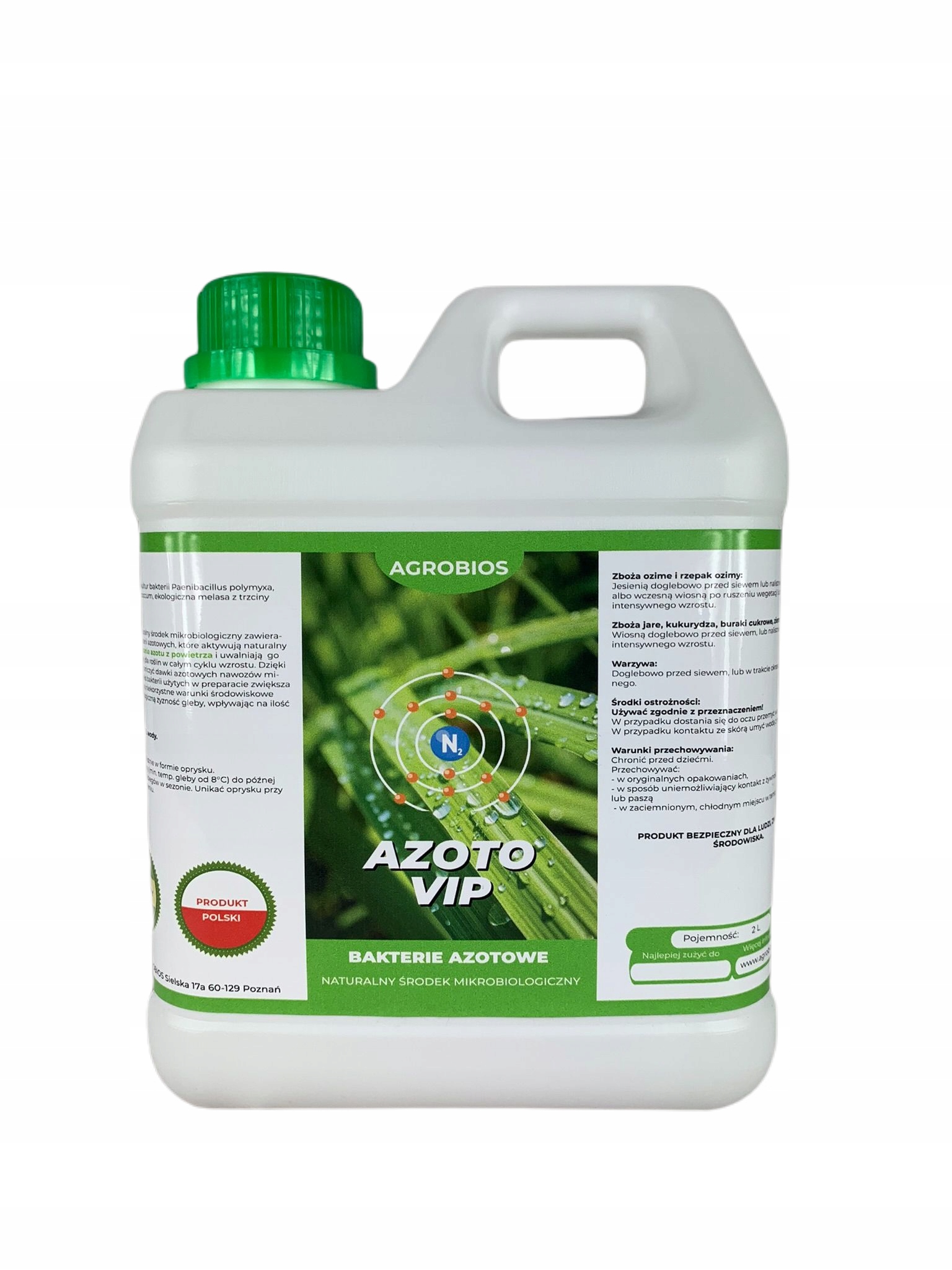 

Azoto Vip bakterie wiążące azot 2l