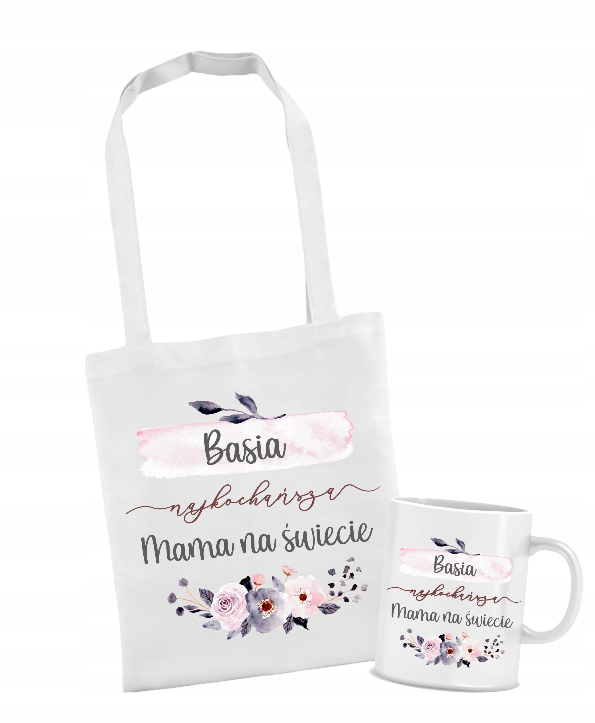 

Torba kubek dla Mamy Dzień Mamy imię