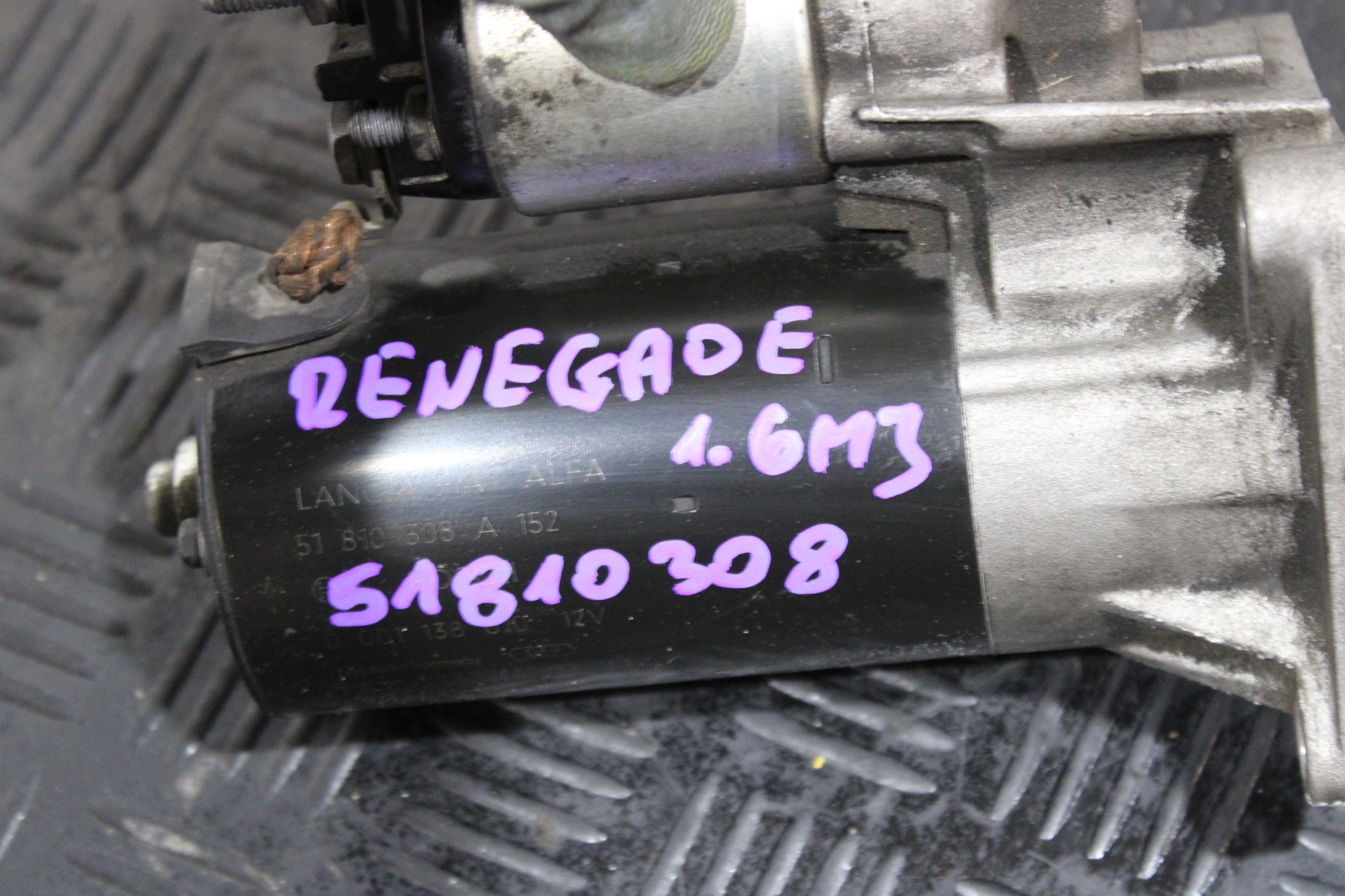 startér MOTORU 51810308 JEEP RENEGADE
