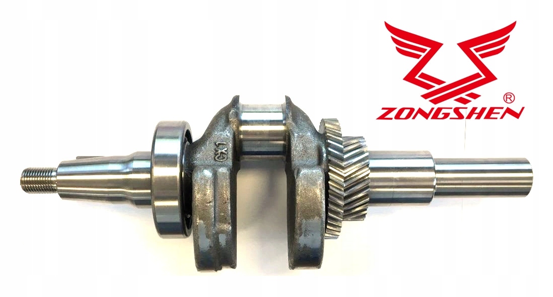 Kľukový hriadeľ motora Honda GX340 GX390 Zongshen 188F 25 mm