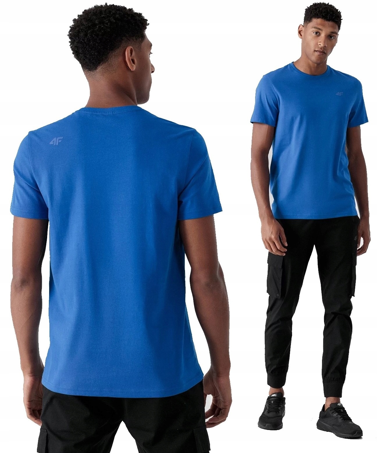 

4F Męska Gładka Koszulka T-shirt L20 TSM003 M