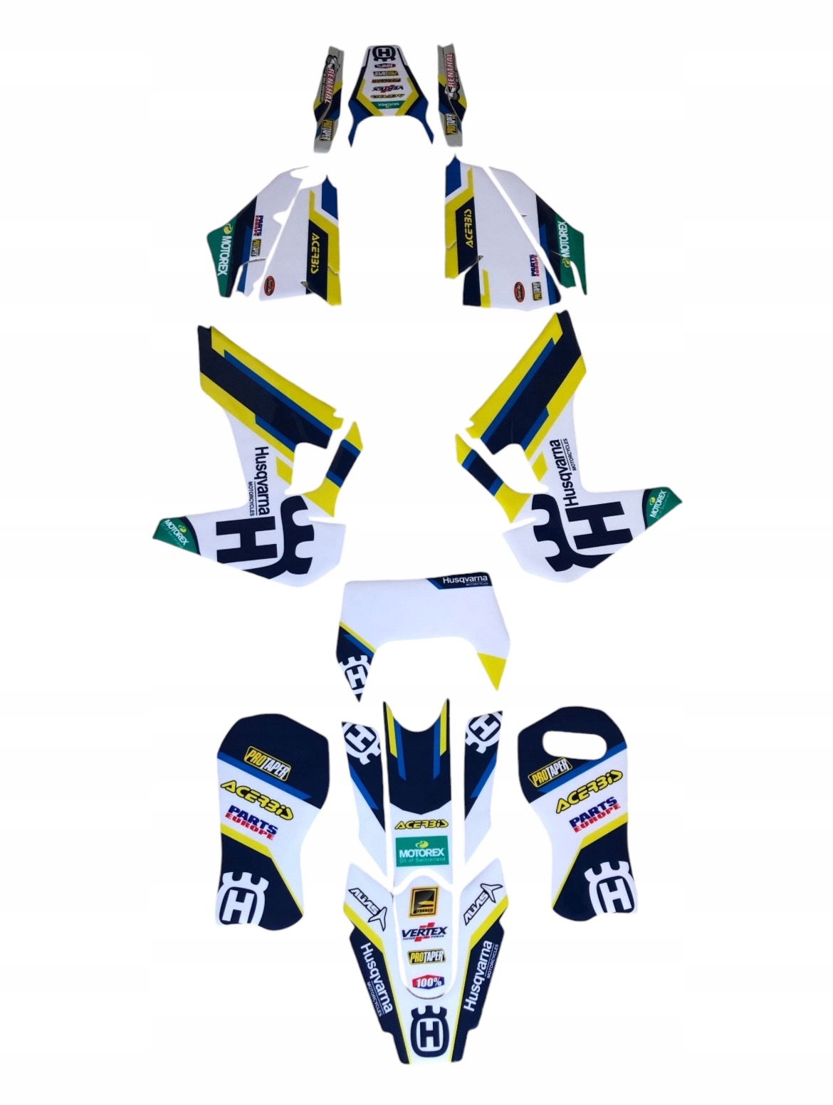 Husqvarna Te Fe 20-23 Dýha Blue z Talianska Cubamoto