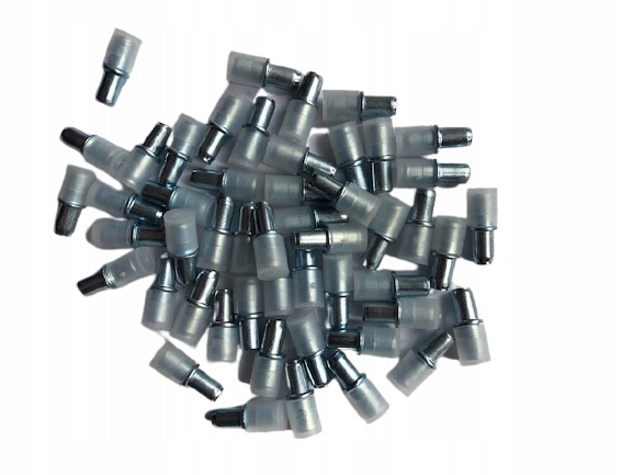 

Podpórka półki, szybę 5x16 metal z gumką 50 szt
