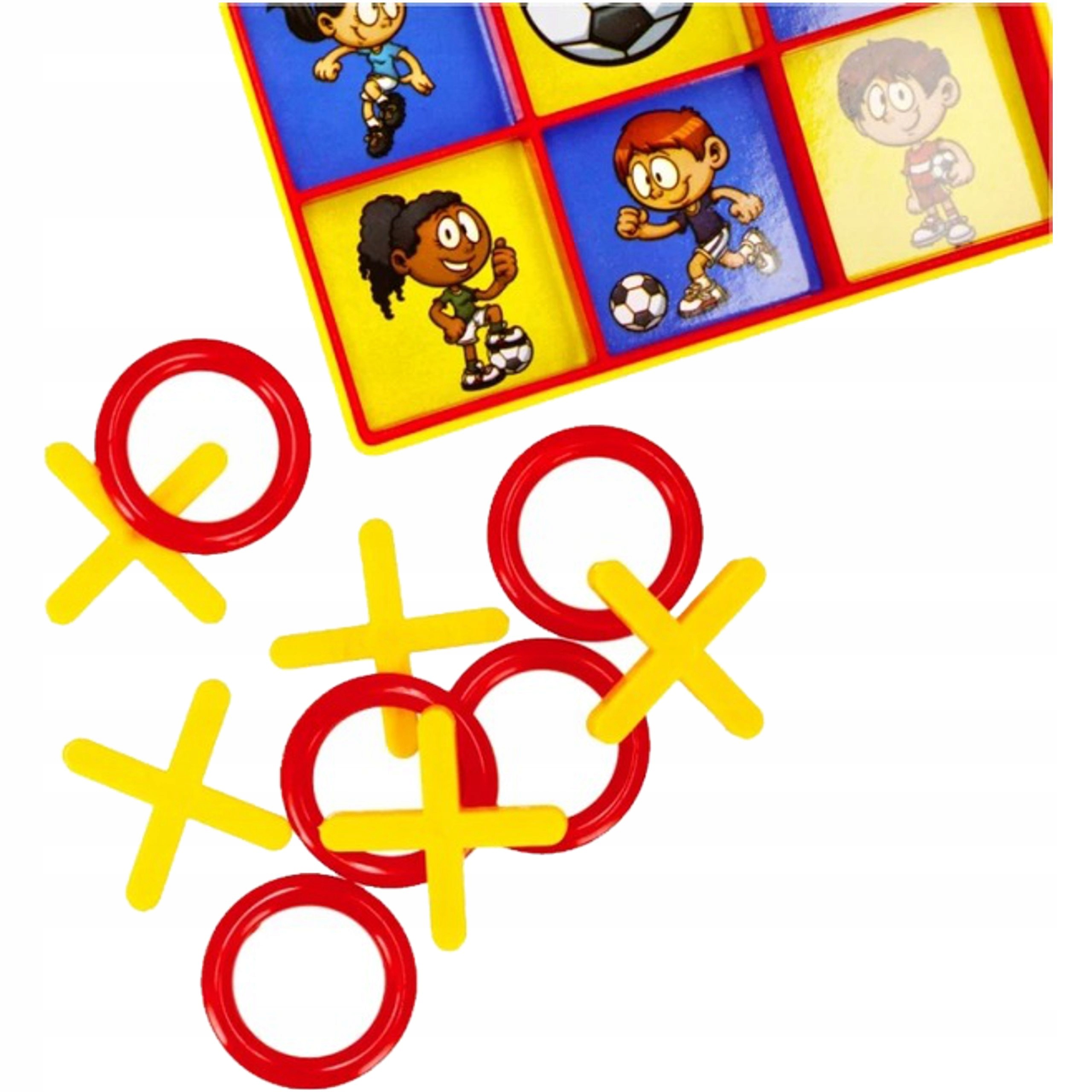 KÓŁKO i KRZYŻYK GRA LOGICZNA PLANSZOWA PODRÓŻNA Typ Podstawa