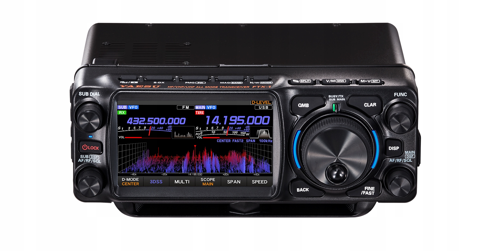 Yaesu FTX-1 Optima radiotelefon amatorski HF/50/144/430MHz C4FM/FM 100W