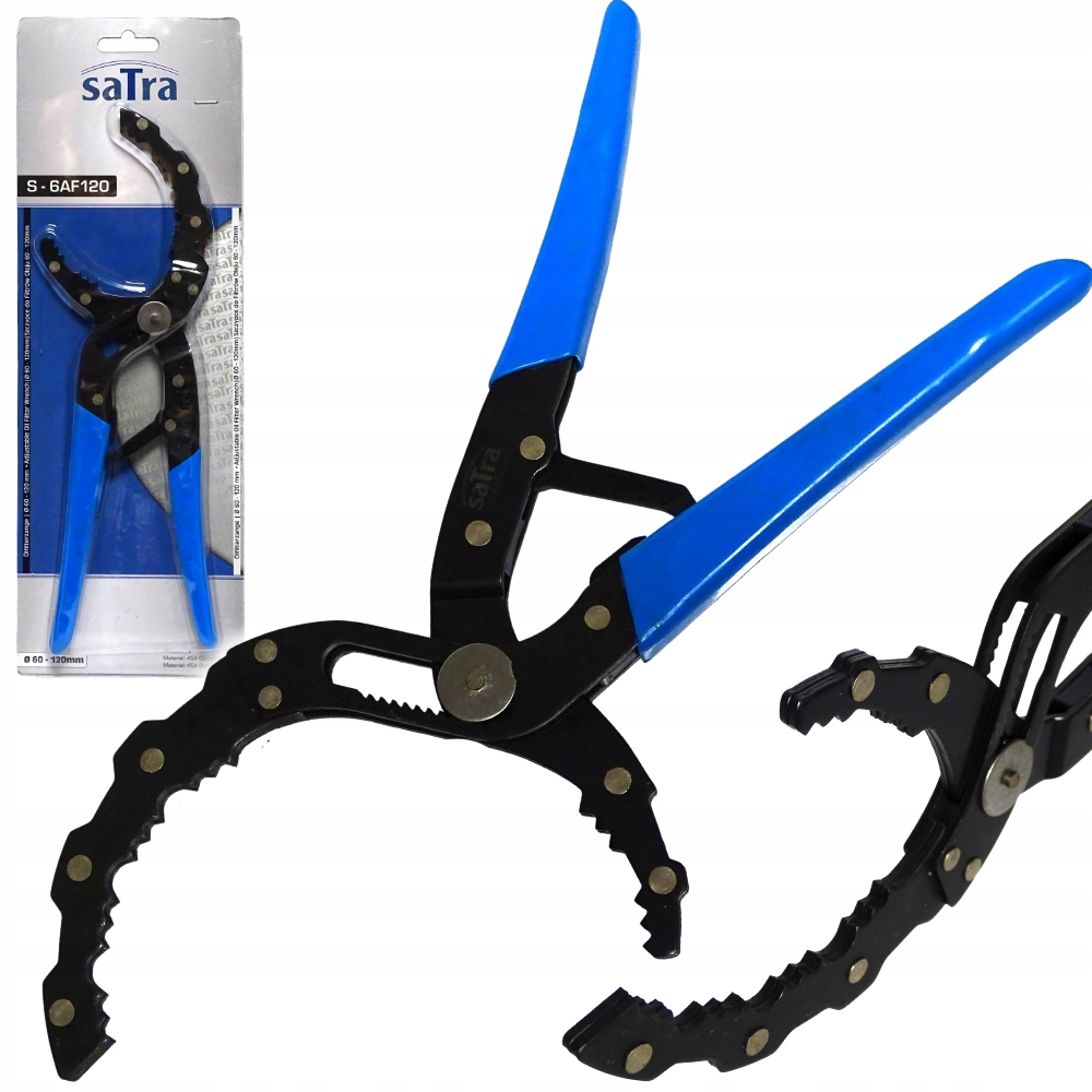 Klucz szczypce zaciskowe do filtrów oleju 60-120mm