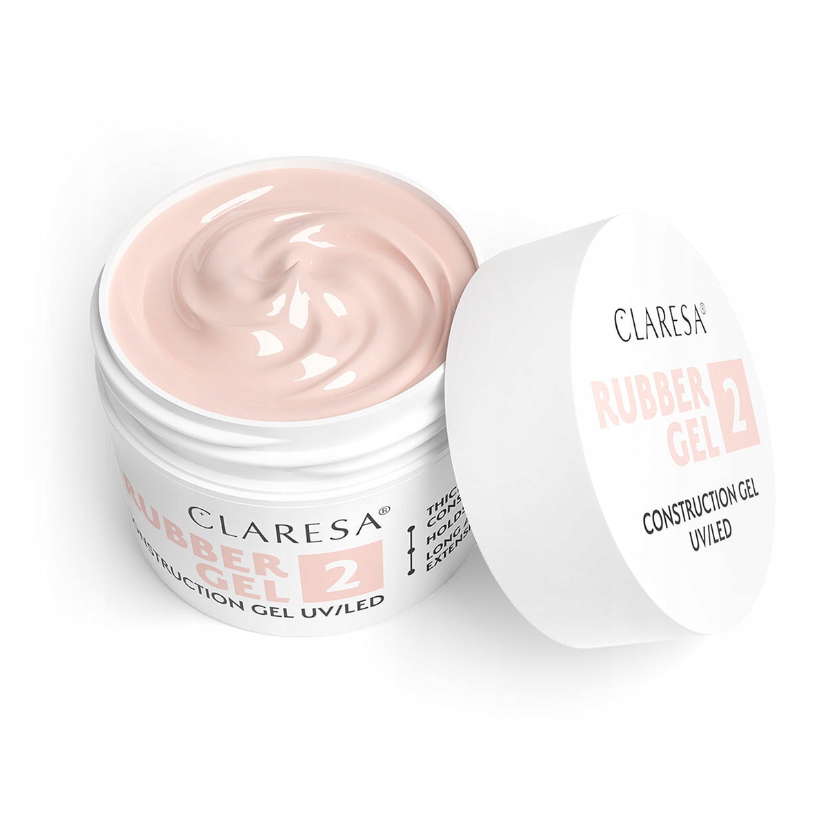 Claresa Stavební gel Rubber gel 2 90 g