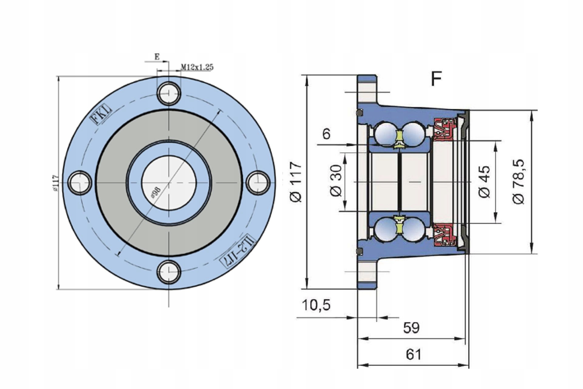PIASTA VADERSTAD CARRIER 152271 481460 440488FKL Machine brand other