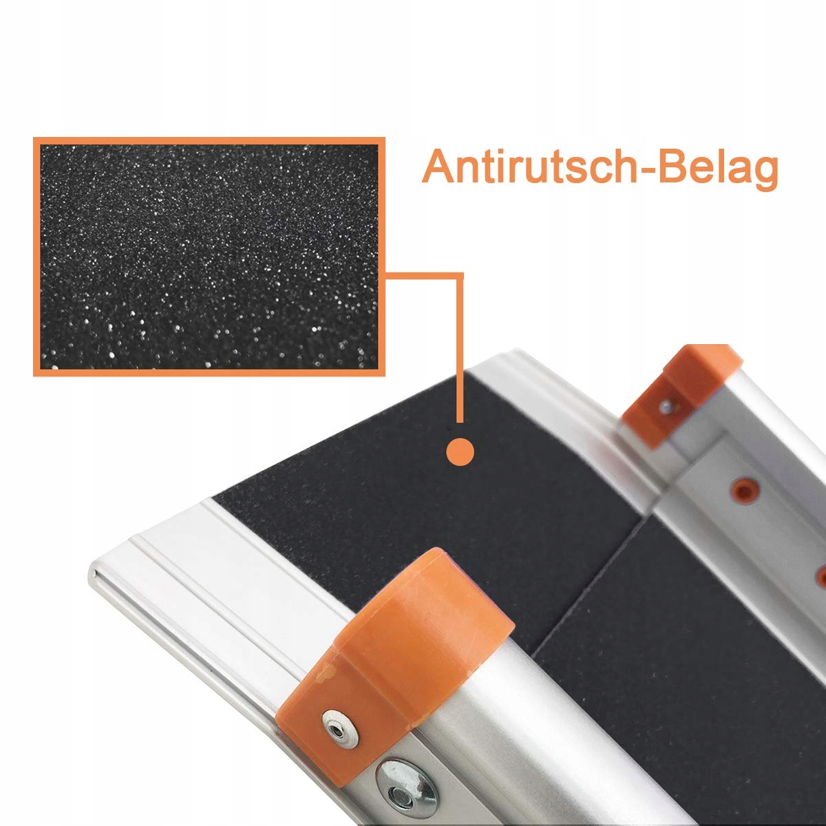 RAMPA PODJAZD ANTYPOSLIZGOWY TELESKOPOWY 210X21X5 Producent code L210cmxW21cmxH5cm