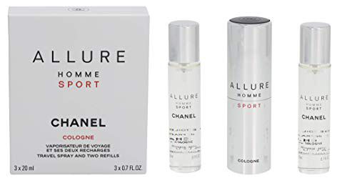 Chanel Allure Homme Sport Cologne Edc 20 ML (plnitelná Láhev)+náplň 2