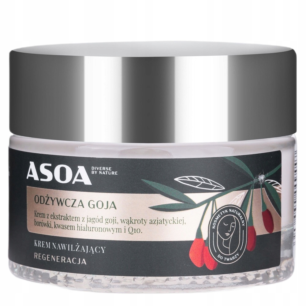 Asoa Vyživující hydratační krém Goja 50 ml