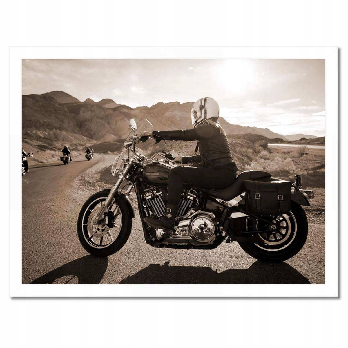 Plakáty v rámu 40x30 Harley Davidson Motocykl