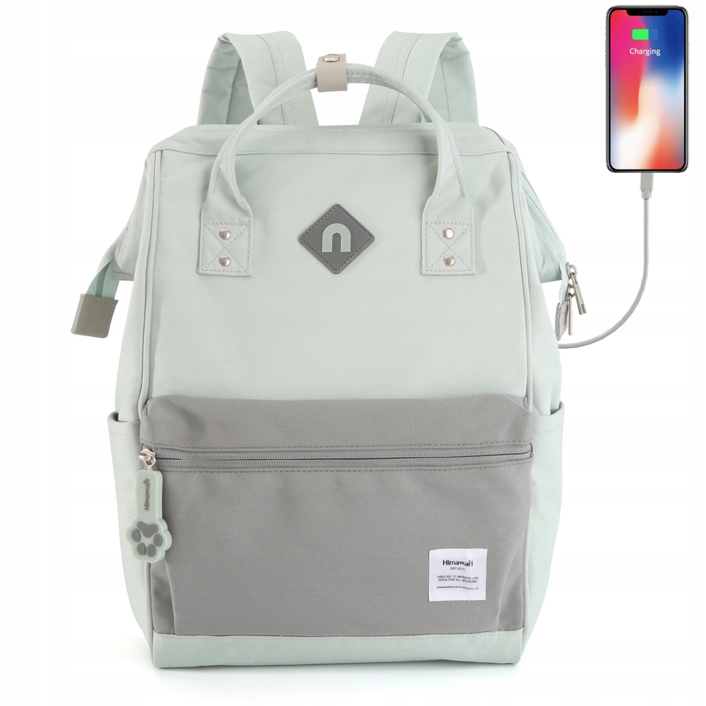 

Plecak Himawari 9004 na laptopa 14,1 Usb 3.mię-sza