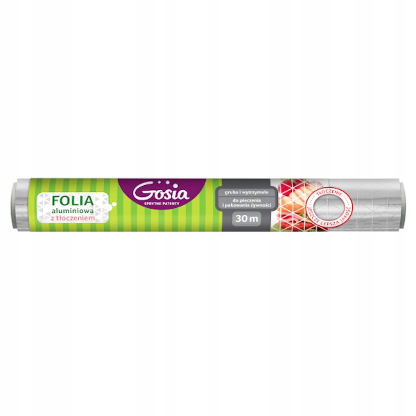 GOSIA FOLIA ALUMINIOWA Z TŁOCZENIEM ROLKA 30m