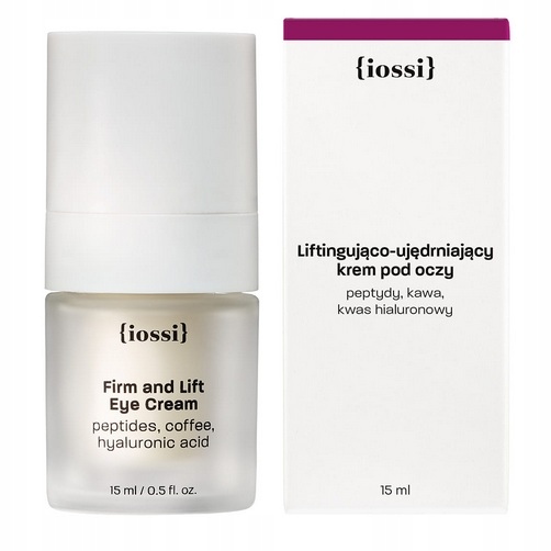 { iossi } Peptydowy krem odżywczy pod oczy z kawą 15 ml