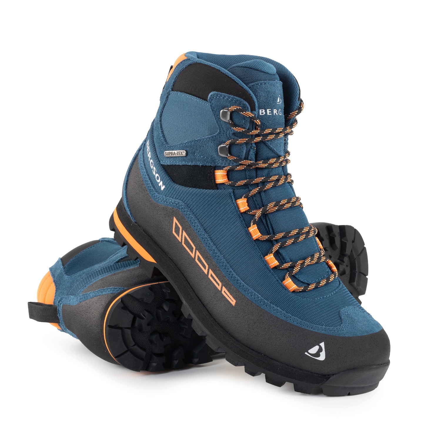 Buty Trekkingowe Bergson Kinyetti Mid Stx Blue membrana skóra naturalna #44