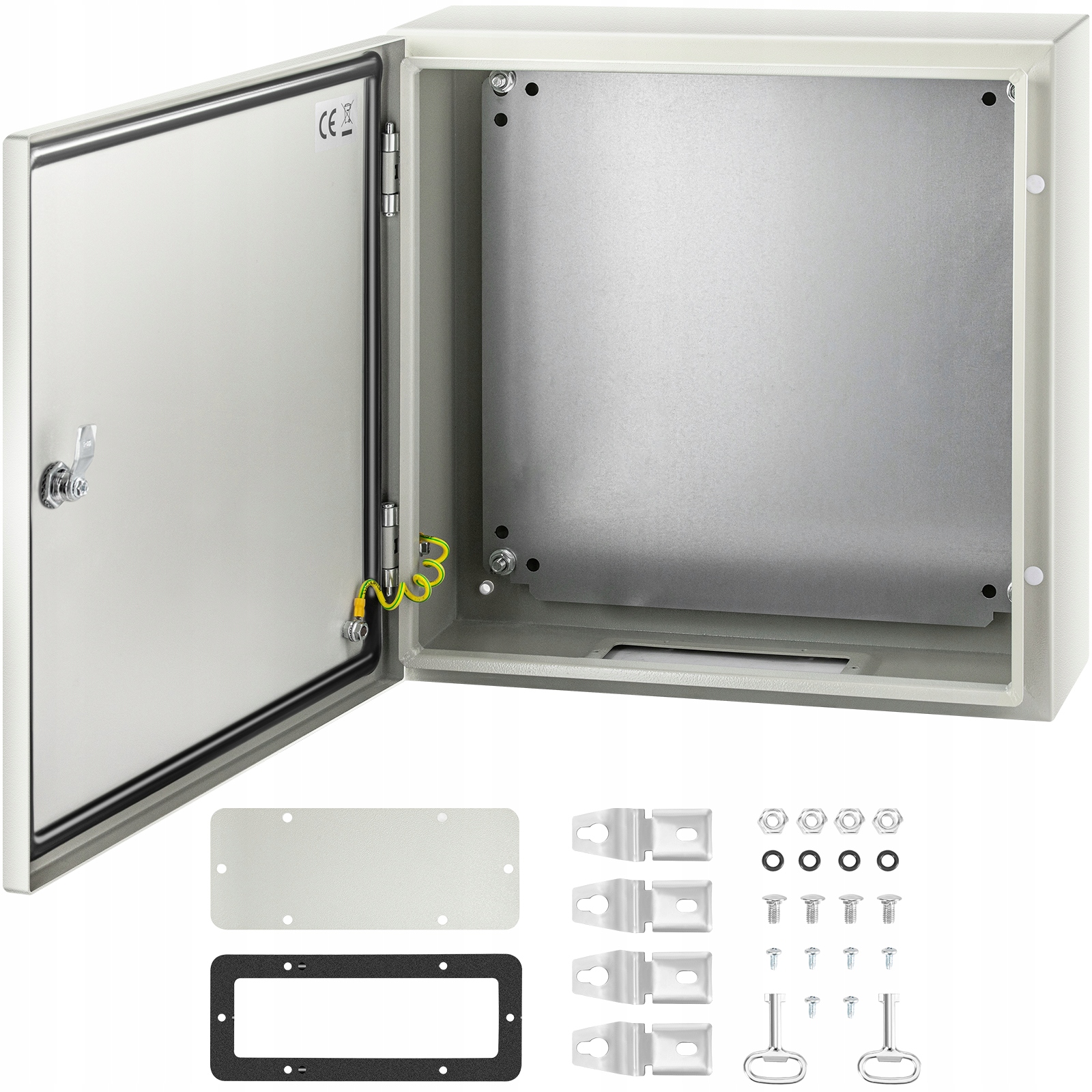 Vevor Elektrické Puzdro Z Uhlíkovej Ocele 50X50X15 CM IP66 Silné, Pevné