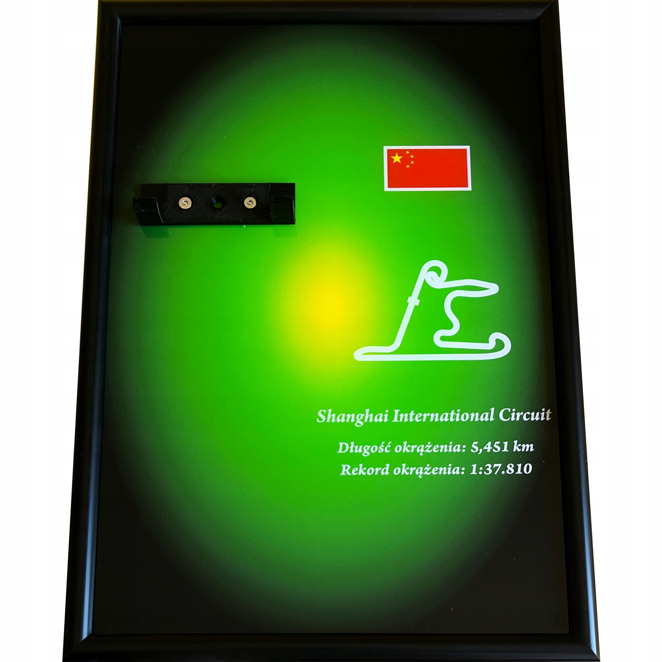 Rámeček s držákem pro Lego Speed Champions 77245 Formule F1 Aston Martin AMR24