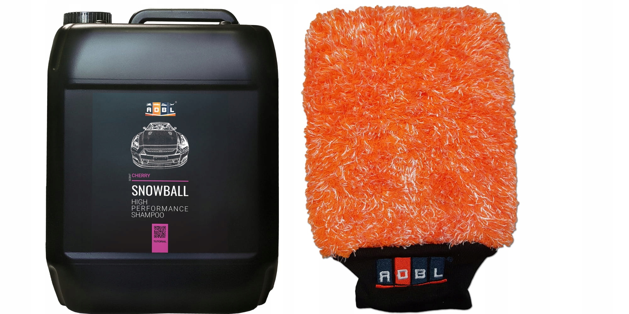 ADBL Snowball шампунь 5л Рукавичка CareMitt набір