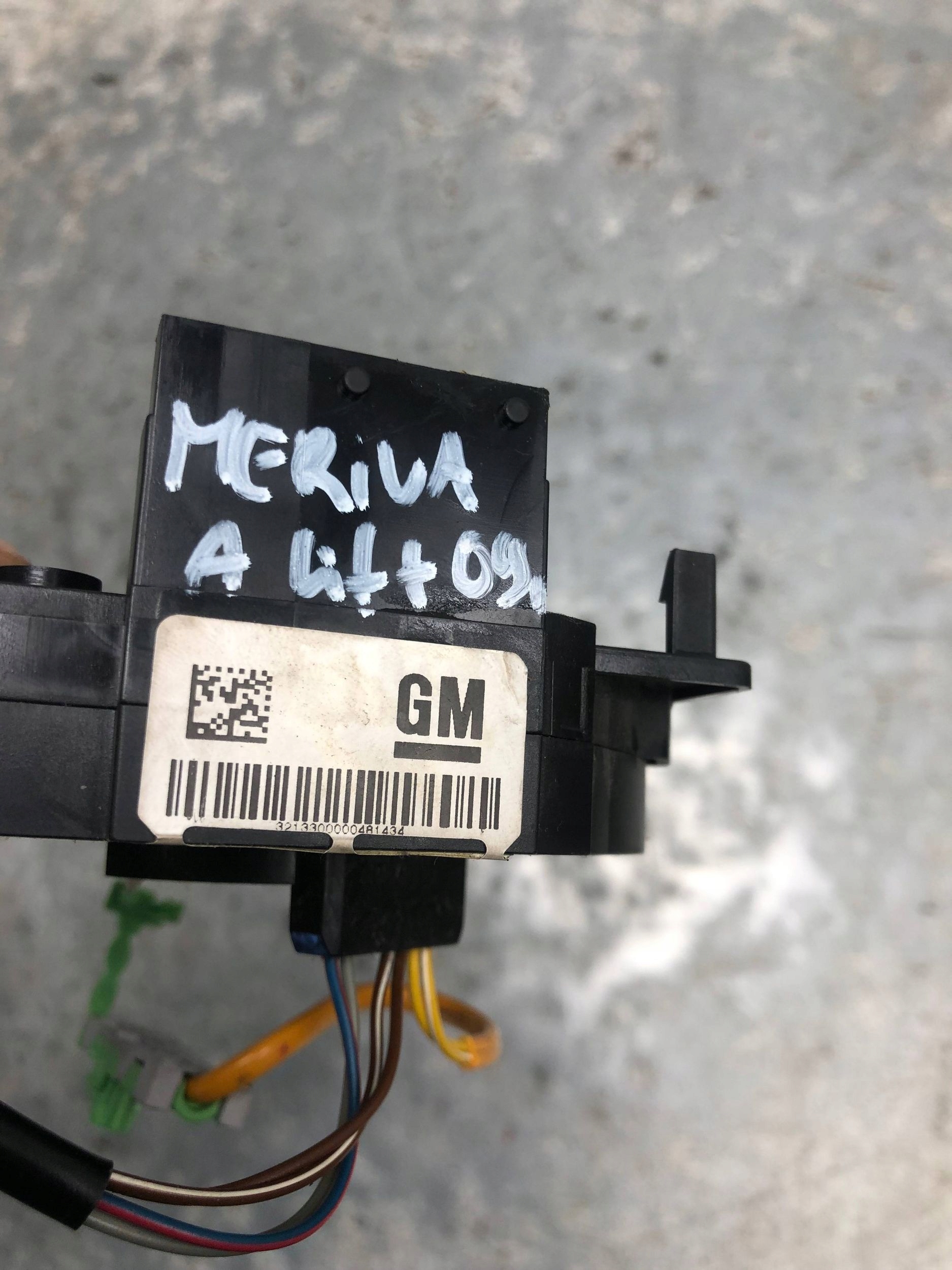 ring airbag OPEL MERIVA A LIFT 13277927