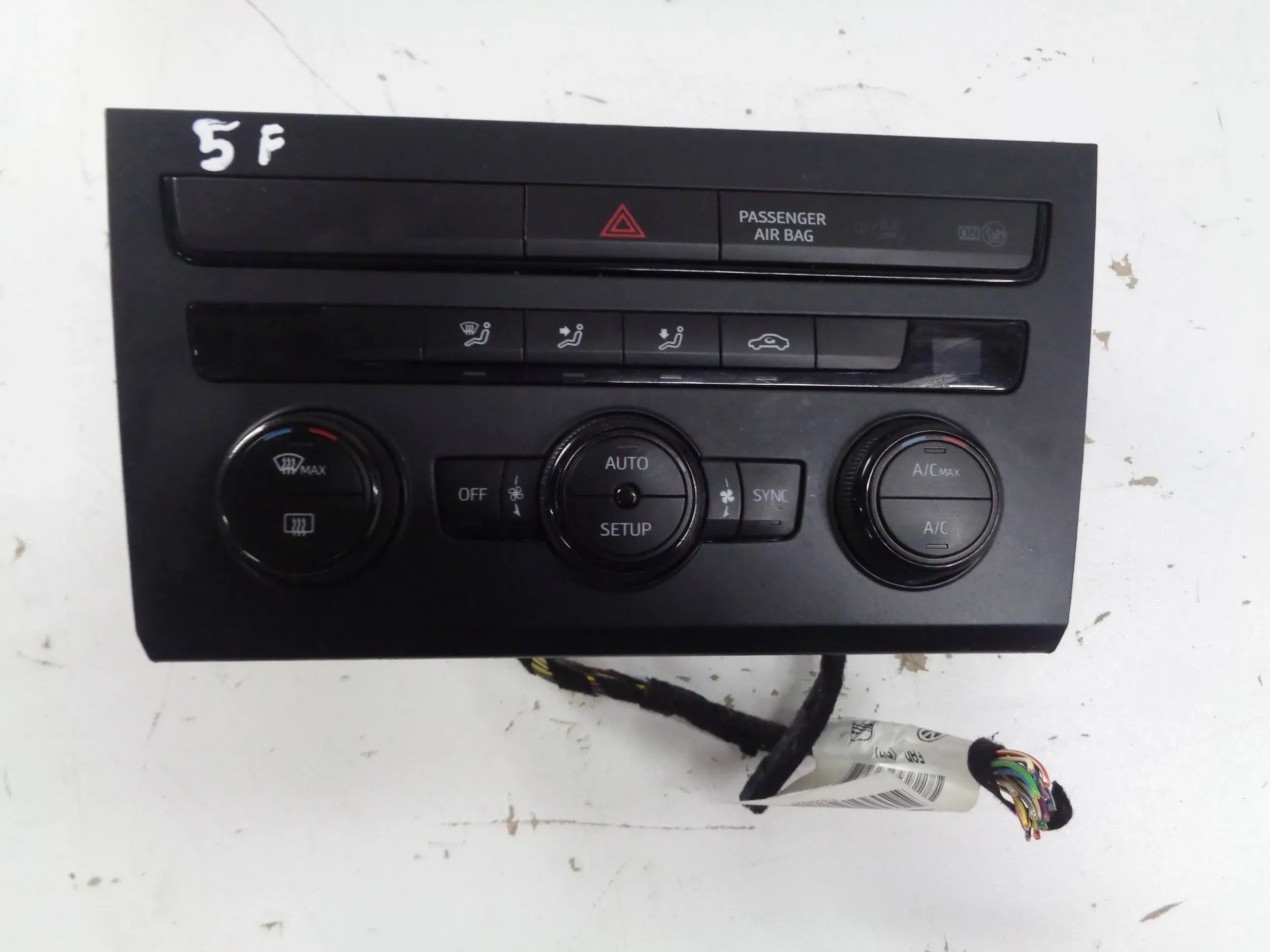 SEAT LEON III 12-20 UNITE COMMANDE CLIMA 5F0907044F