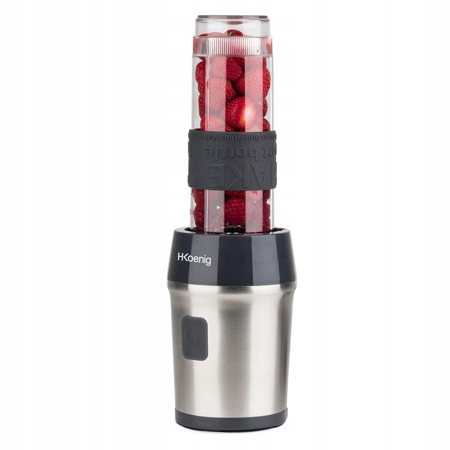 HKOENIG Blender Do Smoothie Kompaktowy 570mL 300W 2 Butelki Szare — miniatura 3