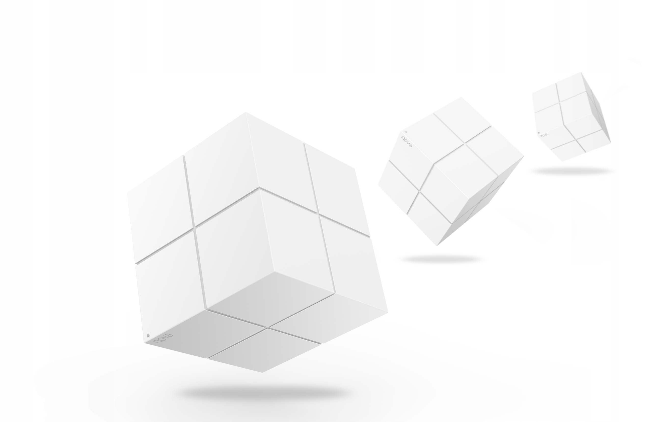 Tenda Nova MW6 (3-pack) WiFi AC1200 Mesh Gigabit systém, Mu-mimo, 6x Glan…