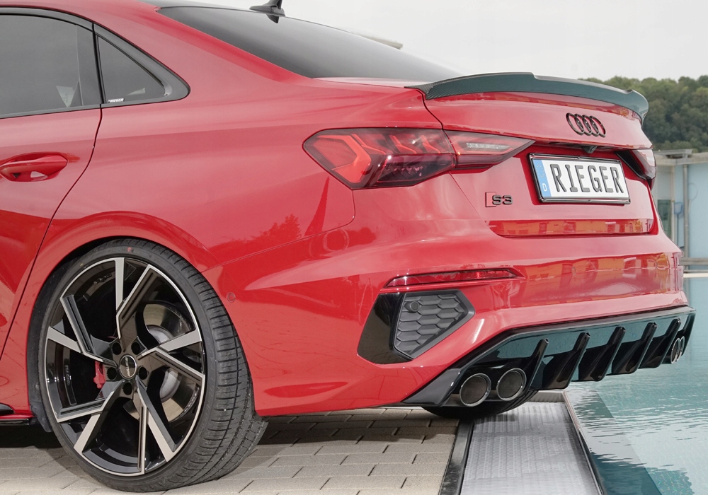 Dokładka zderzaka dyfuzor AUDI A3 S3 GY 19- SEDAN Producent części Inny