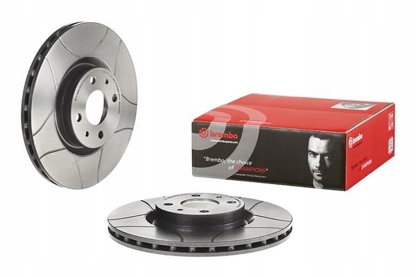 BREMBO MAX FIAT 500 ABARTH BRAVO II СТИЛО 284mm