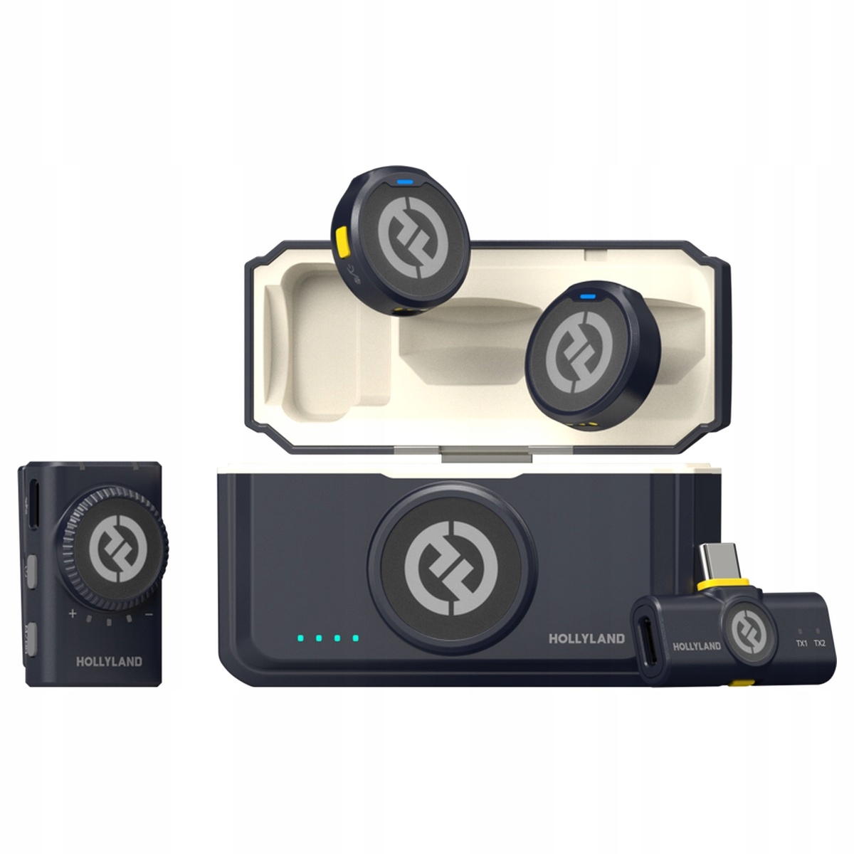 Mikrofon bezprzewodowy Hollyland Lark M2 Mini Combo Kamera Usb-c