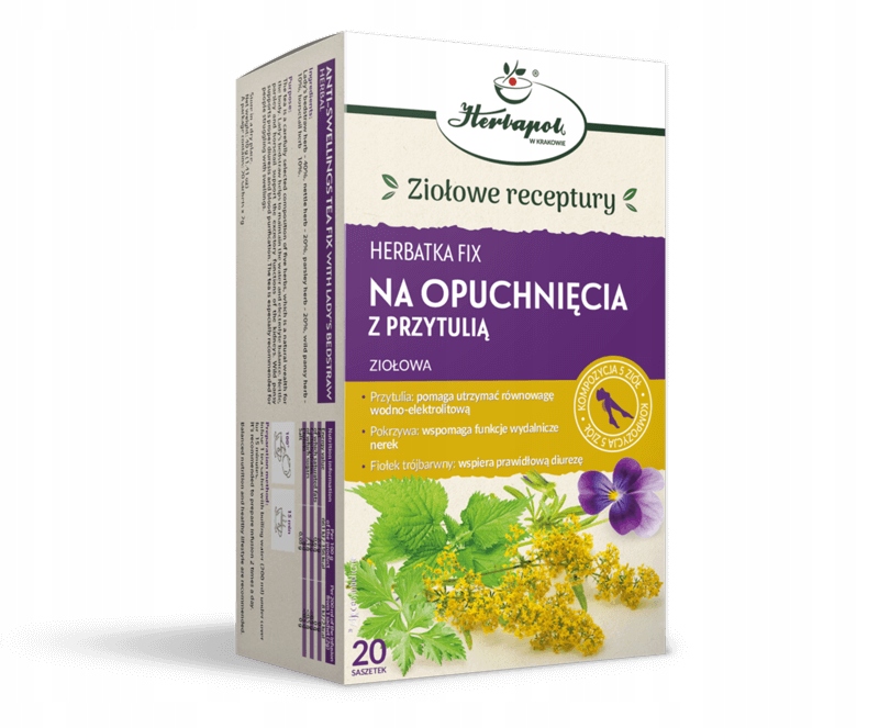 

Herbpol Hebatka na opuchnięcia przytulia pokrzywa