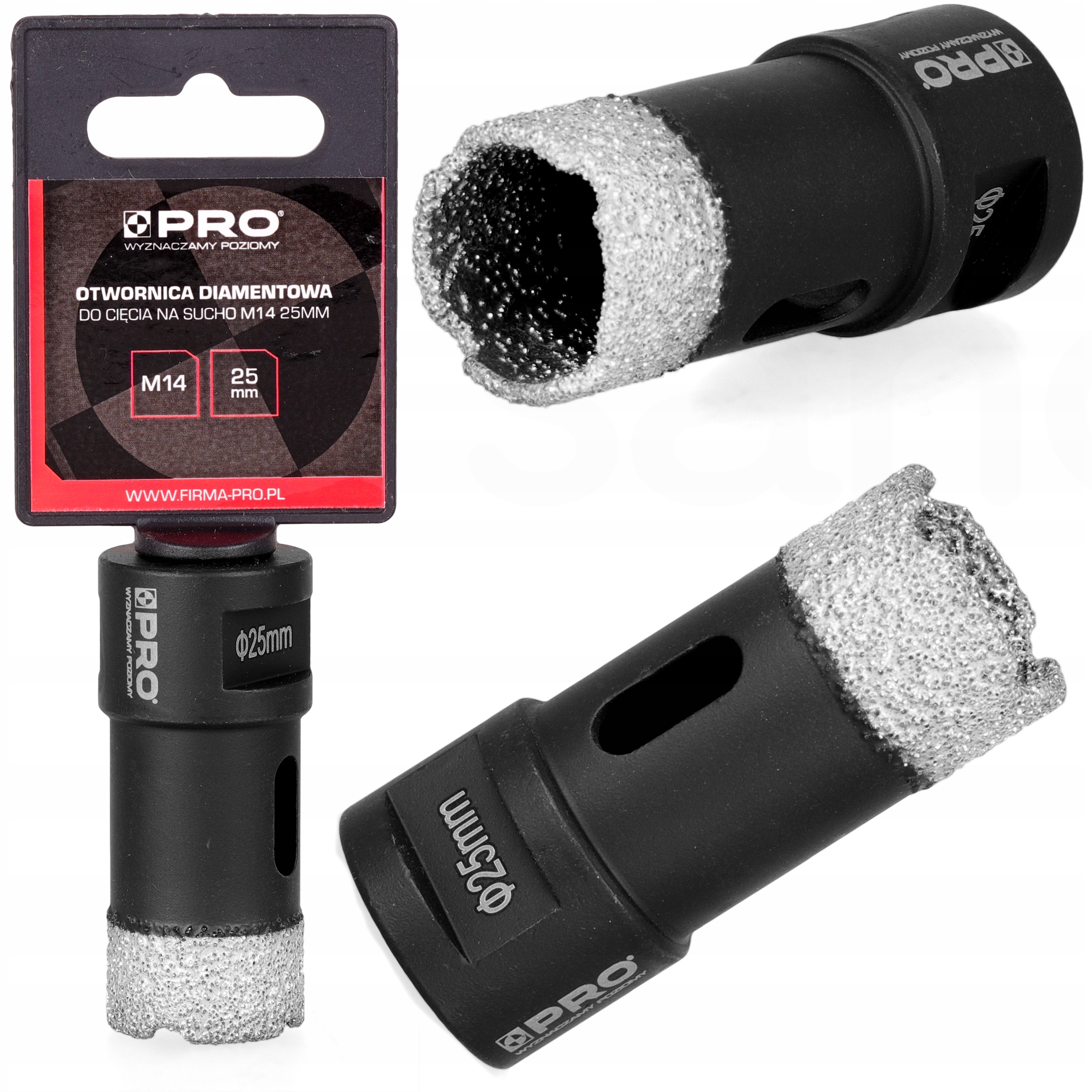 

Otwornica Diamentowa 25mm Wiertło Gresu Szlifierkę