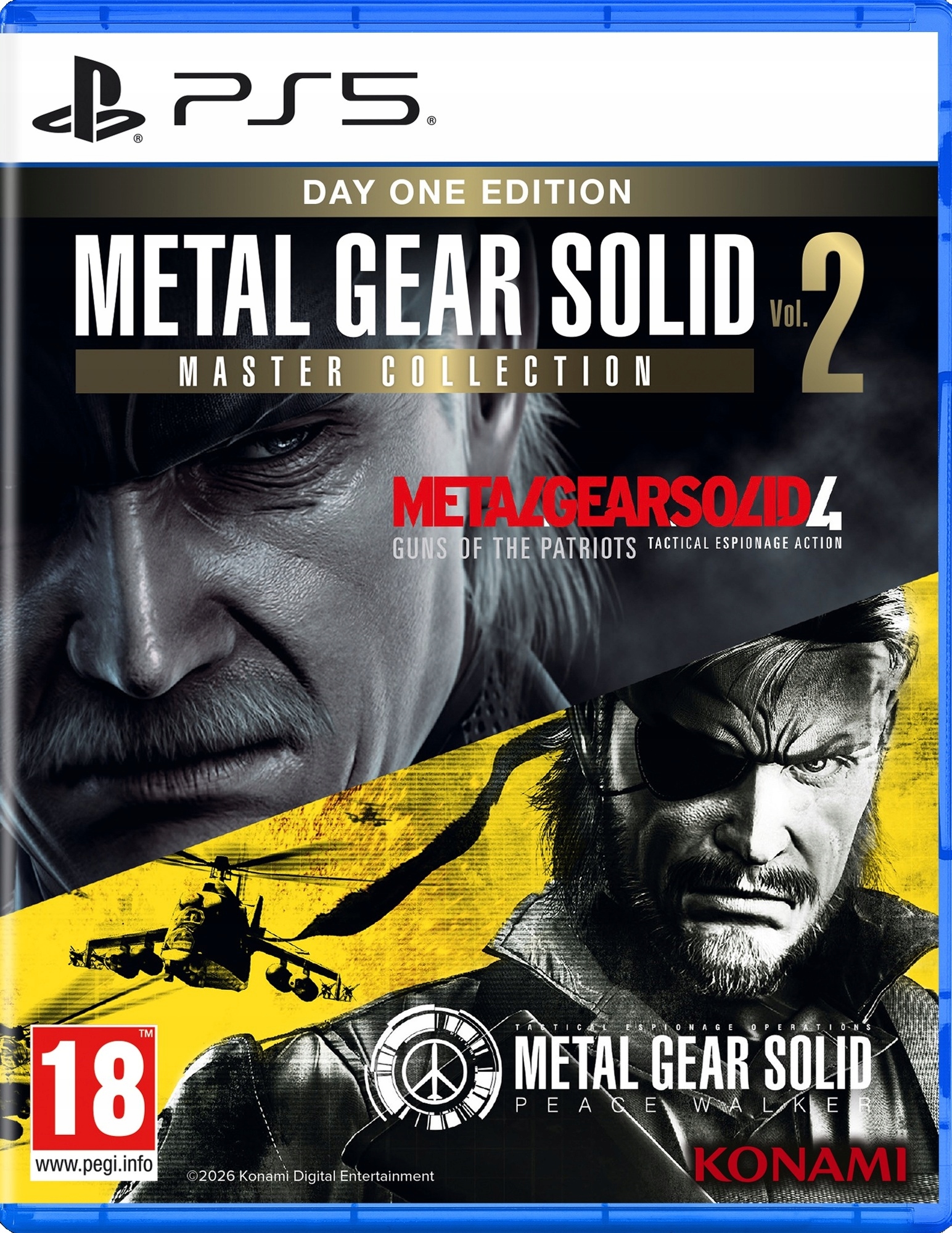 Metal Gear Solid Master Collection Volume 2 Day One Edition PS5 + Bonus DLC