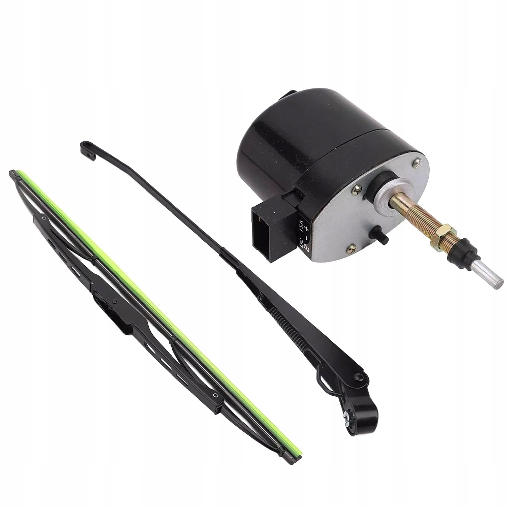 Motor stěrače DC12V 105° s ramenem a perem 40 cm Traktor