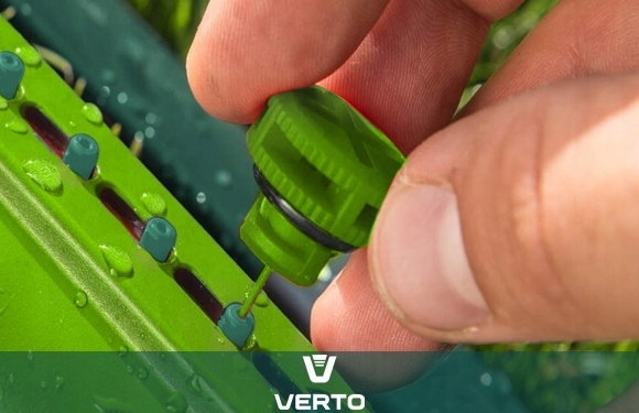 ZRASZACZ WAHADŁOWY OGRODOWY OSCYLACYJNY 285m2 18 DYSZ + IGŁA VERTO 15G772 Marka Verto