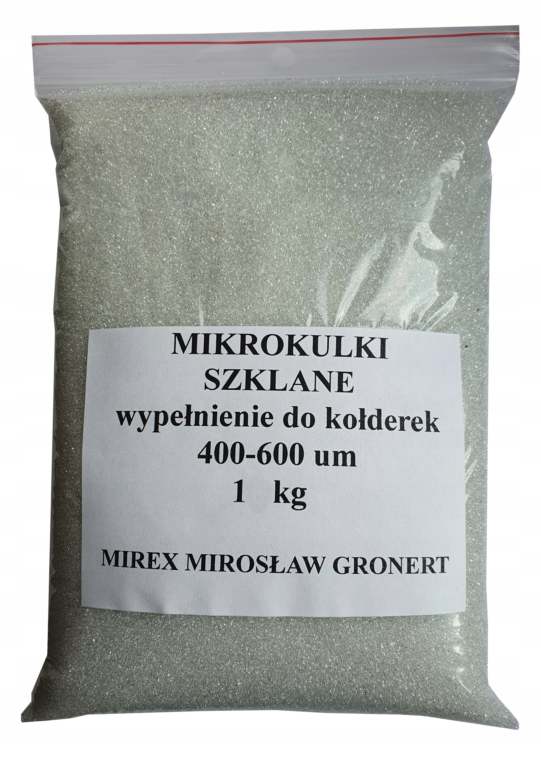 

Mikrokulki szklane 1 kg wypełniacz do kołderek