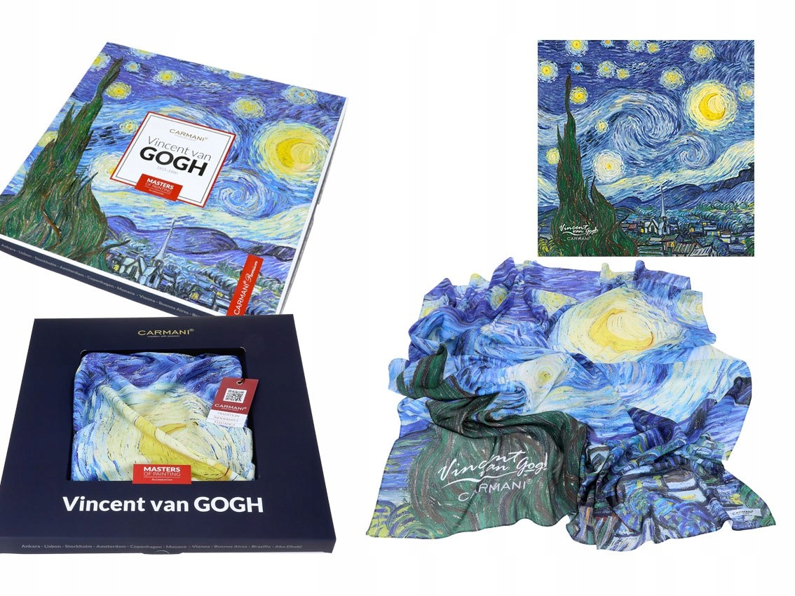 Šatka V. van Gogh, Hviezdna noc (carmani)